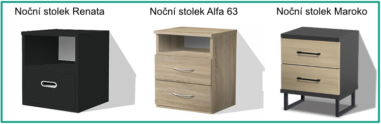 Noční stolky